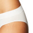 Фото #2 товара DKNY 291673 Women's Seamless Litewear Bikini Panty, Poplin White, Small