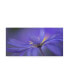 Фото #1 товара Penny Myles Blue Waves Floral Canvas Art - 37" x 49"