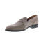 Фото #8 товара Bruno Magli Brando Mens Gray Suede Slip On Loafers & Slip Ons Penny Shoes