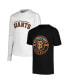ფოტო #1 პროდუქტის Big Boys Black, White San Francisco Giants T-shirt Combo Set