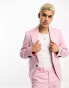 Фото #1 товара Twisted Tailor kei suit jacket in dusty pink