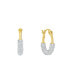 ფოტო #1 პროდუქტის Crystal Hoop Earring