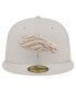 Men's Stone Denver Broncos Color Pack 59FIFTY Fitted Hat