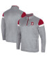 Men's Gray Stanford Cardinal Bingo Quarter-Zip Jacket