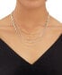ფოტო #4 პროდუქტის Women's Multi Chain Layered Necklace