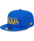 ფოტო #4 პროდუქტის Men's Royal Los Angeles Rams Word 9FIFTY Snapback Hat