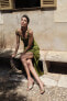 Фото #2 товара Платье миди из смесового льна ZARA