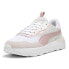 Фото #2 товара Puma Runtamed Lace Up Womens Grey, Pink, White Sneakers Casual Shoes 39232404