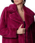 Фото #4 товара Women's Faux-Fur Coat