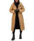 Фото #4 товара Juniors' Hooded Maxi Puffer Coat, Created for Macy's