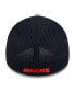 ფოტო #4 პროდუქტის Men's Gray Chicago Bears Pipe 39THIRTY Flex Hat