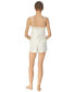 Фото #2 товара Пижама Ralph Lauren Flower-Lace Trim Cami & Shorts