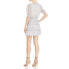 Фото #2 товара The East Order 253685 Womens Tiered Smocked Ruffle Mini Dress Size X-Small