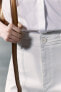 Фото #6 товара Джинсы marine straight-leg с высокой посадкой с карманами — zw collection карманы ZARA