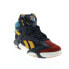 Фото #2 товара Reebok Shaq Attaq Mens Black Leather Lace Up Athletic Basketball Shoes 10.5