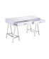 Фото #6 товара Coleen Desk In High Gloss & Chrome