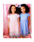 ფოტო #3 პროდუქტის Toddler Girls Lavender Confetti Short Sleeve Tutu Dress