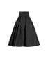 ფოტო #5 პროდუქტის Women's Faille High Waisted Midi Skirt