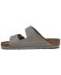 ფოტო #3 პროდუქტის Men's Arizona Birko-Flor Saffiano Adjustable Slide Sandals from Finish Line