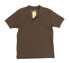 Фото #1 товара Mens CAMICISSIMA 163103 Dark Brown cotton Polo Shirt sz L