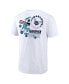 Фото #4 товара Men's White Charlotte Hornets Street Collective T-shirt