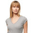 ფოტო #2 პროდუქტის SUPERDRY Essential Lace Trim short sleeve v neck T-shirt