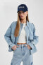 Фото #1 товара Джинсовая куртка Oversize Fit Jean Ceket C1418ax24sm Defacto