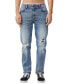 Фото #1 товара Men's Slim Straight Jeans