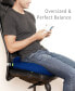 Фото #2 товара Sleep Yoga GO Memory Foam Oversized Seat Cushion - One Size Fits All