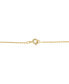 ფოტო #3 პროდუქტის Blue Topaz (1/10 ct. t.w.) & Lab-Grown White Sapphire (1/10 ct. t.w.) Starfish 18" Pendant Necklace in 14k Gold-Plated Sterling Silver