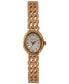 Фото #1 товара Часы Elgin Rose Gold-Tone Slanted Watch