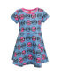 Фото #1 товара Girls Spider-Man Spider-Girl French Terry Skater Dress to