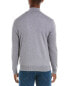 Quincy Wool 1/4-Zip Mock Sweater Men's Grey L