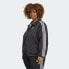 Фото #3 товара adidas women Adicolor Classics 3-Stripes Coach Jacket (Plus Size)