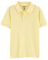 Фото #3 товара Kid Yellow Piqué Polo Shirt 6