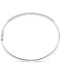 ფოტო #3 პროდუქტის Diamond Bangle Bracelet (1 ct. tw.) in 14k White Gold