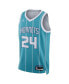 Фото #2 товара Men's and Women's Brandon Miller Teal Charlotte Hornets 2023 NBA Draft Swingman Jersey - Icon Edition