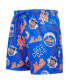 Men's Royal New York Mets Toss Logo Woven Shorts