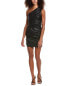 Фото #1 товара Amanda Uprichard Makia Mini Dress Women's Black Xs