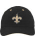 Фото #2 товара Infant Boys and Girls Black New Orleans Saints Team Slouch Flex Hat