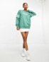 Fila collegiate logo crew neck sweat in green