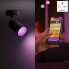 Signify Philips Hue White and colour ambience Fugato quadruple spotlight - Smart ceiling light - Black - Bluetooth - LED - GU10 - 5.5 W