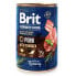 BRIT Premium by Nature Pork with Trachea 400g wet food for dog - фото #1