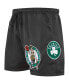 Фото #3 товара Men's Black Boston Celtics Classics Woven Shorts