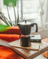 Фото #6 товара Milano Stovetop Espresso Maker Moka Pot 12 Espresso Cup Size 23.6 oz