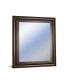 Decorative Framed Wall Mirror, 22" x 26"
