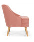 Фото #9 товара Accent Chair Velvet Upholstered Single Sofa with Legs