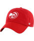Men's Red Atlanta Hawks Classic Franchise Fitted Hat