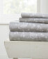 Фото #1 товара The Boho & Beyond Premium Ultra Soft Pattern 4 Piece Bed Sheet Set by Home Collection - Full