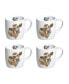 Royal Worcester Daisy Chain Mug - Set of 4